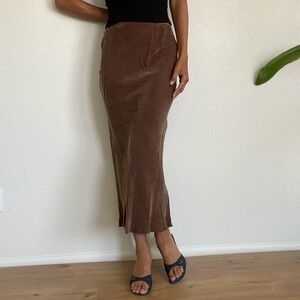 OZMA Brown Skirt-size Small